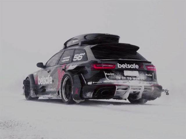 1000-сильный Audi RS6 Джона Олссона покоряет горы